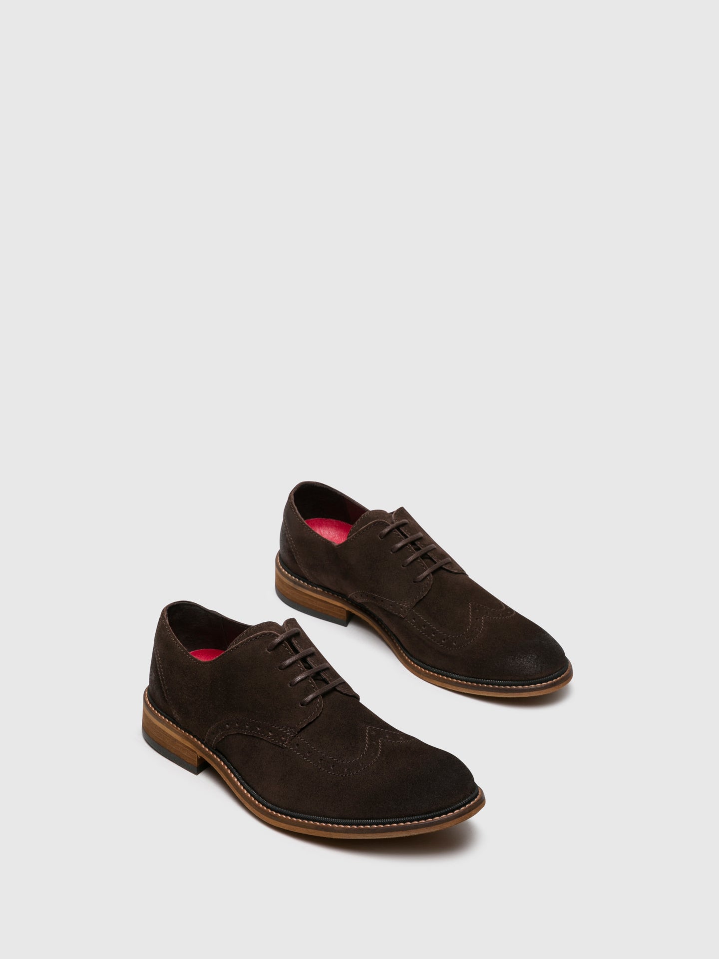 Fly London Sapatos Derby em Castanho Sela